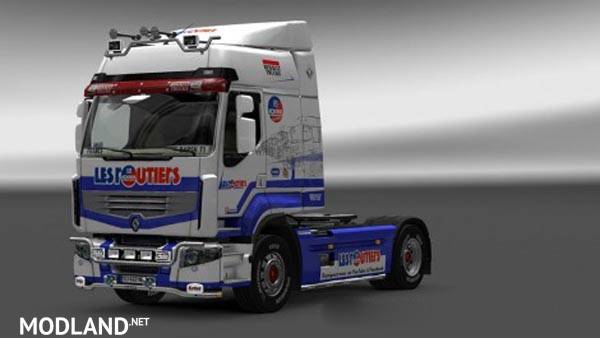 Renault Premium Les Routiers sont sympa Skin