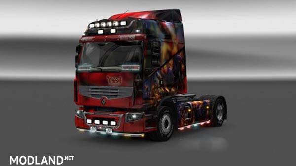 Renault Premium Yaiba Ninja Gaiden Z Skin