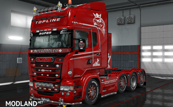 Back to the roots Paintjob Pack (RJL Scania R&Streamline)