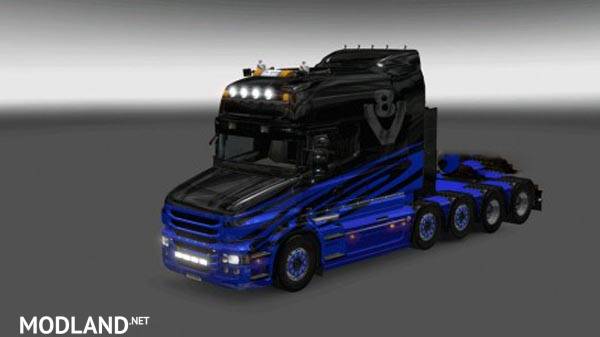 RJLs Scania TBlack’n Blue Skin