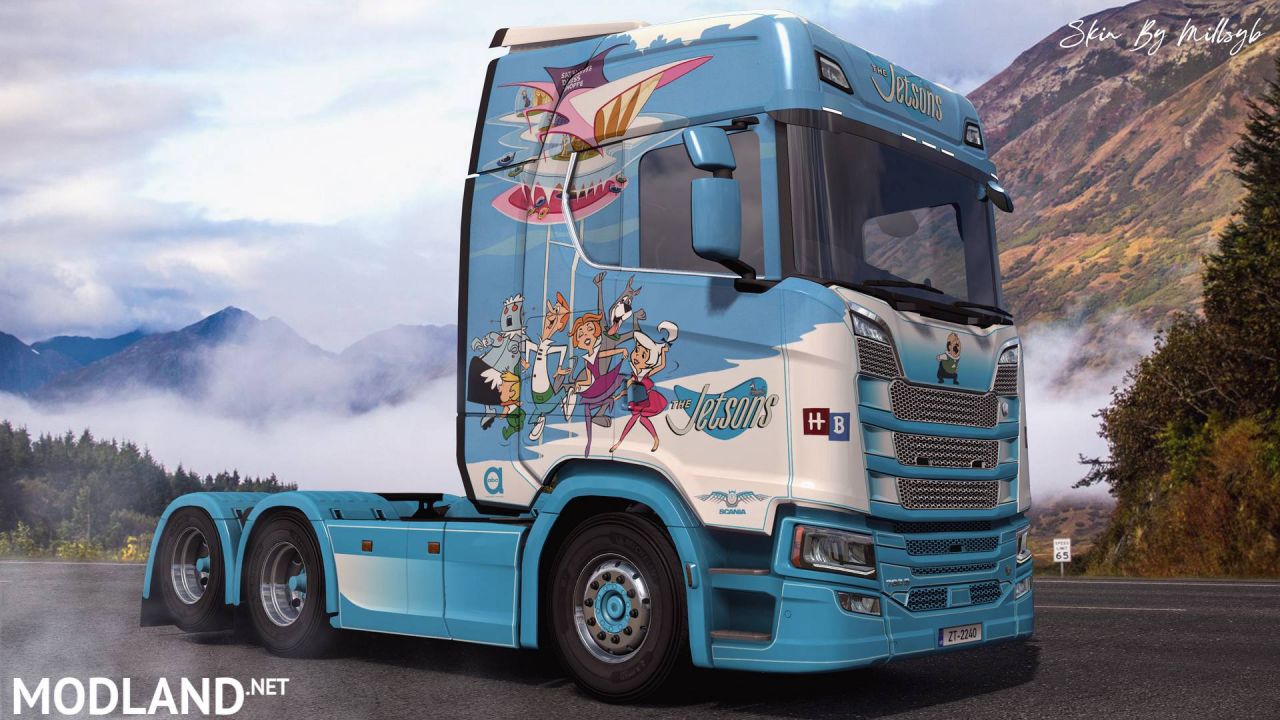 The Jetsons NG Scania Skin 1 