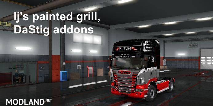 S.T.M & Zn paint job for standard Scania R