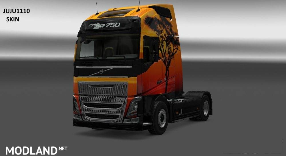 Safary skin for Volvo fh16 2012 