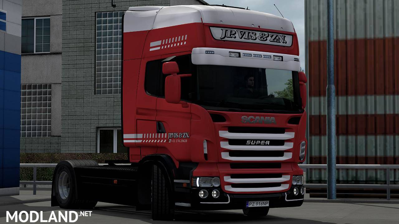 J.P. Vis & Zn. Company Scania RJL 8K skin