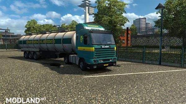 Scania 143 Skin + Trailer