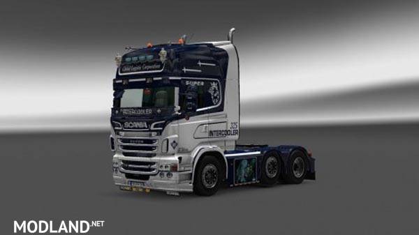 Scania Global Logistic Company Skin