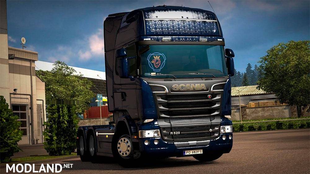 SCANIA GRIFFIN PATTERN CHAMELEON SKIN