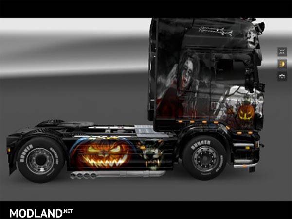 Scania Halloween skin