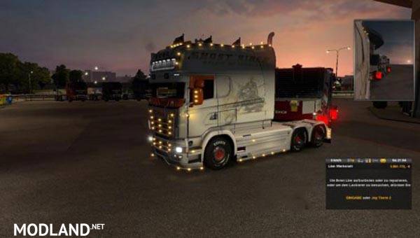 Scania Longliner Ghostrider Skin