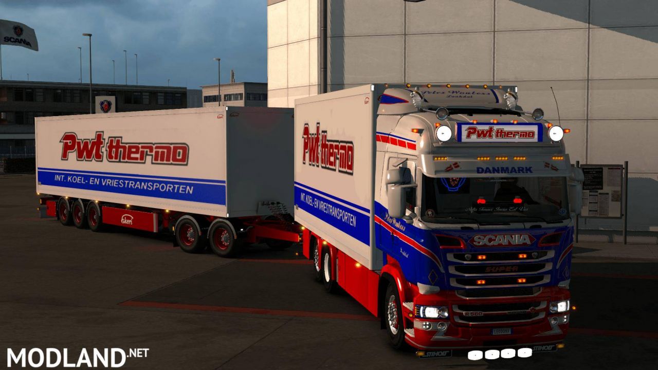 Scania PWT Thermo 4&6 series skin pack 1.34