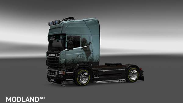 Scania R 2009 Hedgehog in the Fog Skin