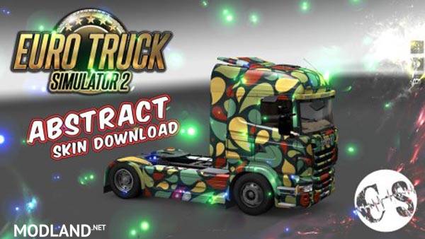 Scania R Abstract Skin
