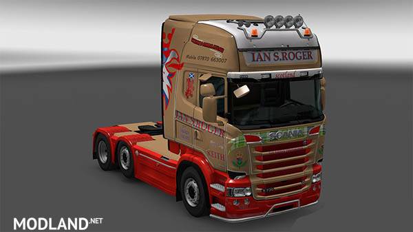 Scania R&S Topline Ian S.Roger skin