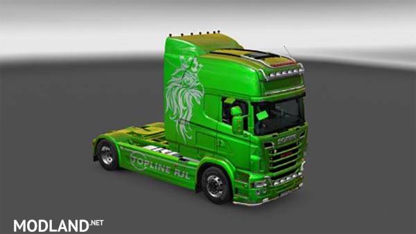 Scania R and Streamline RJL Metallic Skin