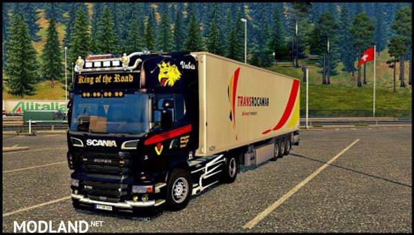 Scania R Black King Skin