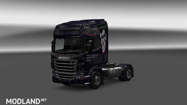 Scania R Normal Joker temalı Skin