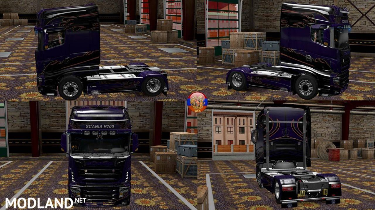 Scania R700 R700 Combo Skin Packs