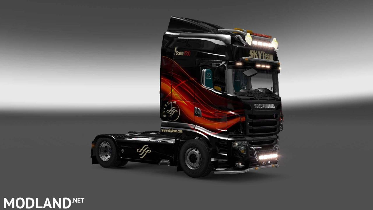 Scania R700 SkyTeam skin