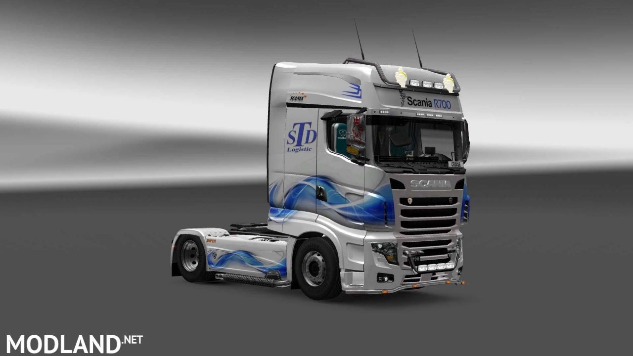 Scania R700 STD Logistic Skin