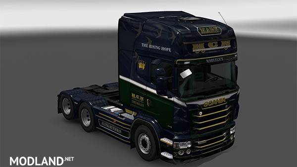 Scania R&S Topline H.C.N. transport skin
