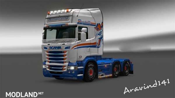 Scania RJL Armstrong Transport Skin