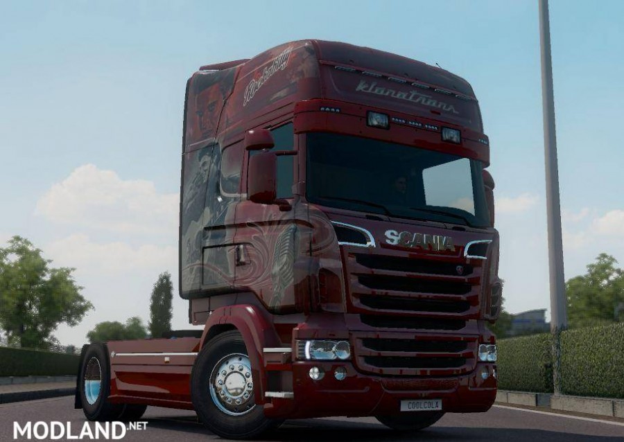 Scania RJL Klanatrans Rockabilly Skin I Beta
