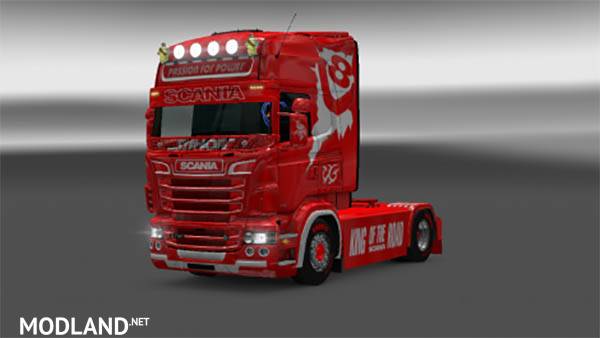 Scania RJL Passion For Power Skin