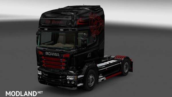 Scania RJL V8 Power Skin