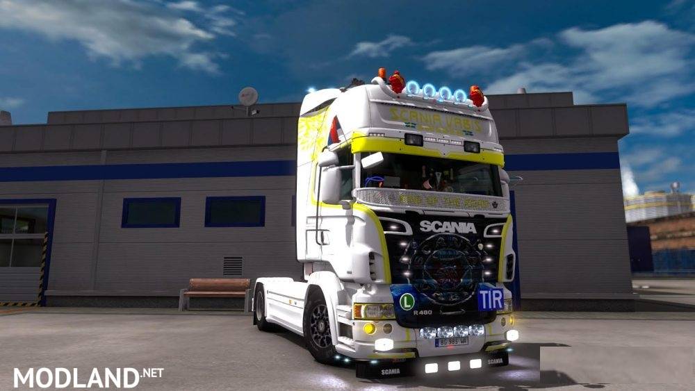 ScaniaRJL The Griffin White/Yellow