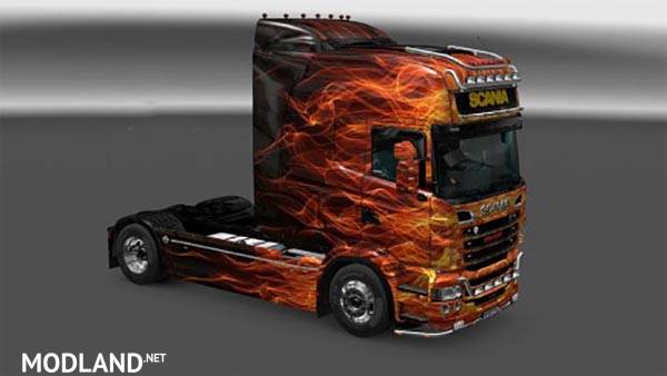 Scania RS RJL Fire Skin