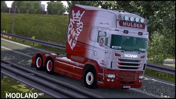 Scania RS RJL Sjoerd Mulder Skin