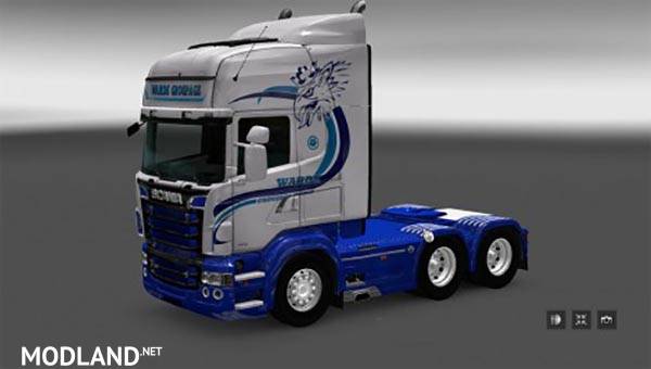 Scania RS RJL Warde Groupage Skin