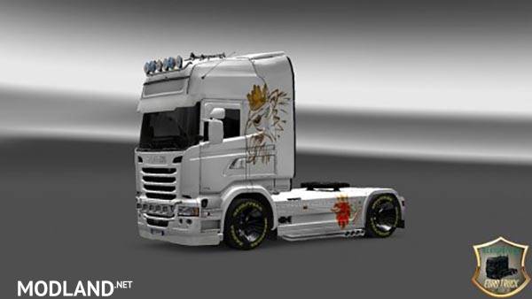 Scania Steramline Gold Grifon Skin