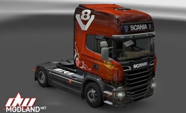 Scania Streamline Carbon V8 Skin