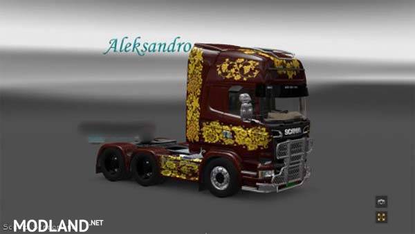 Scania Streamline Hohloma Skin