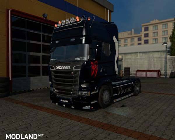 Scania Streamline Michael Jackson Skin