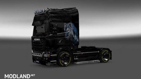 Scania Streamline Panther Skin