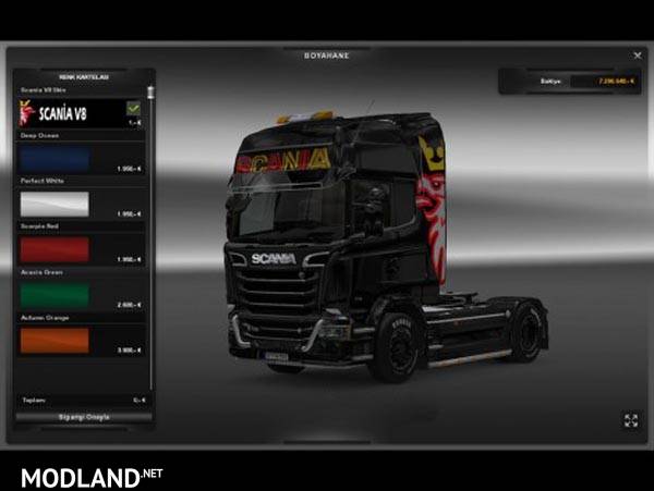 Scania Streamline V8 Skin