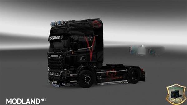 Scania Streamline Vendetta v 2.0 Skin