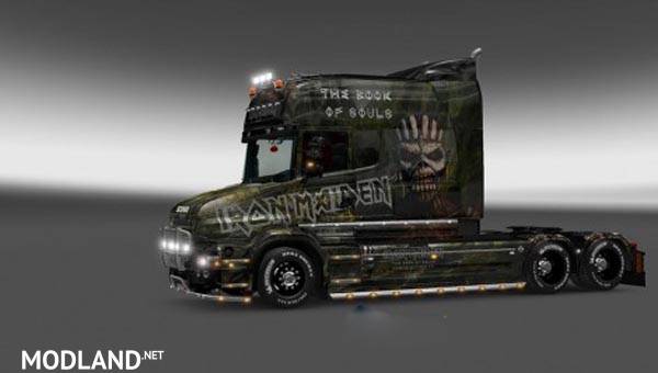Scania T Iron Maiden Book of Souls Skin