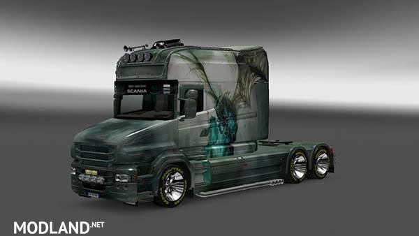 Scania T Longline Dracon Skin