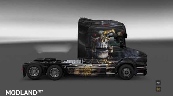 Scania T Punk Skull