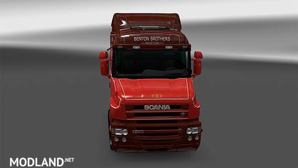 Scania T series Benton Brothers skin