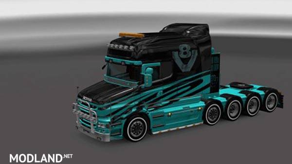 Scania T V8 Metallic Paint