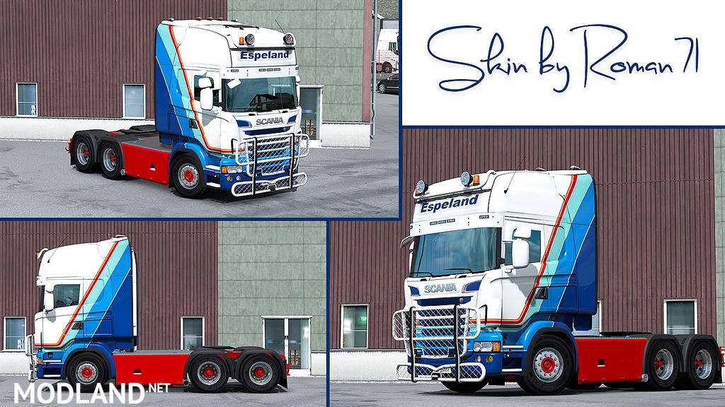 Scania RJL Espeland skin