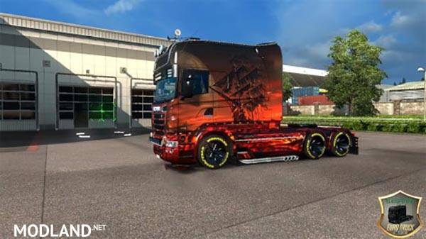 Skin Fantasia 1.0 for RJL Scania Longline