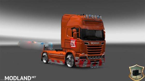 Skin LUKOIL for Scania Streamline