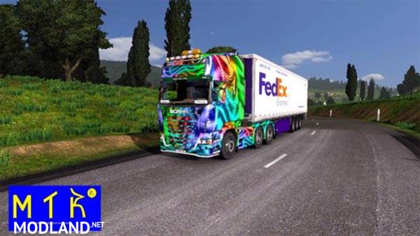 Skin Scania Color Effect