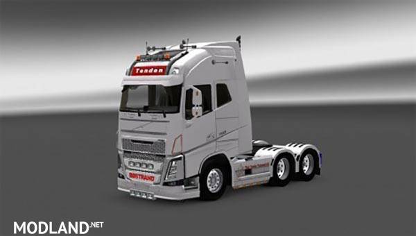 Skin Tenden Transport for Volvo FH 2013