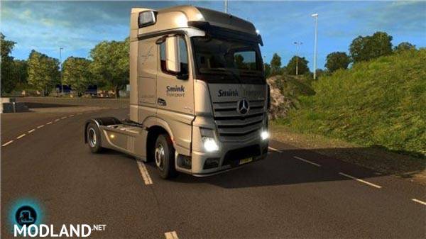 Smink Autotransport Mercedes Actros MPIV skin